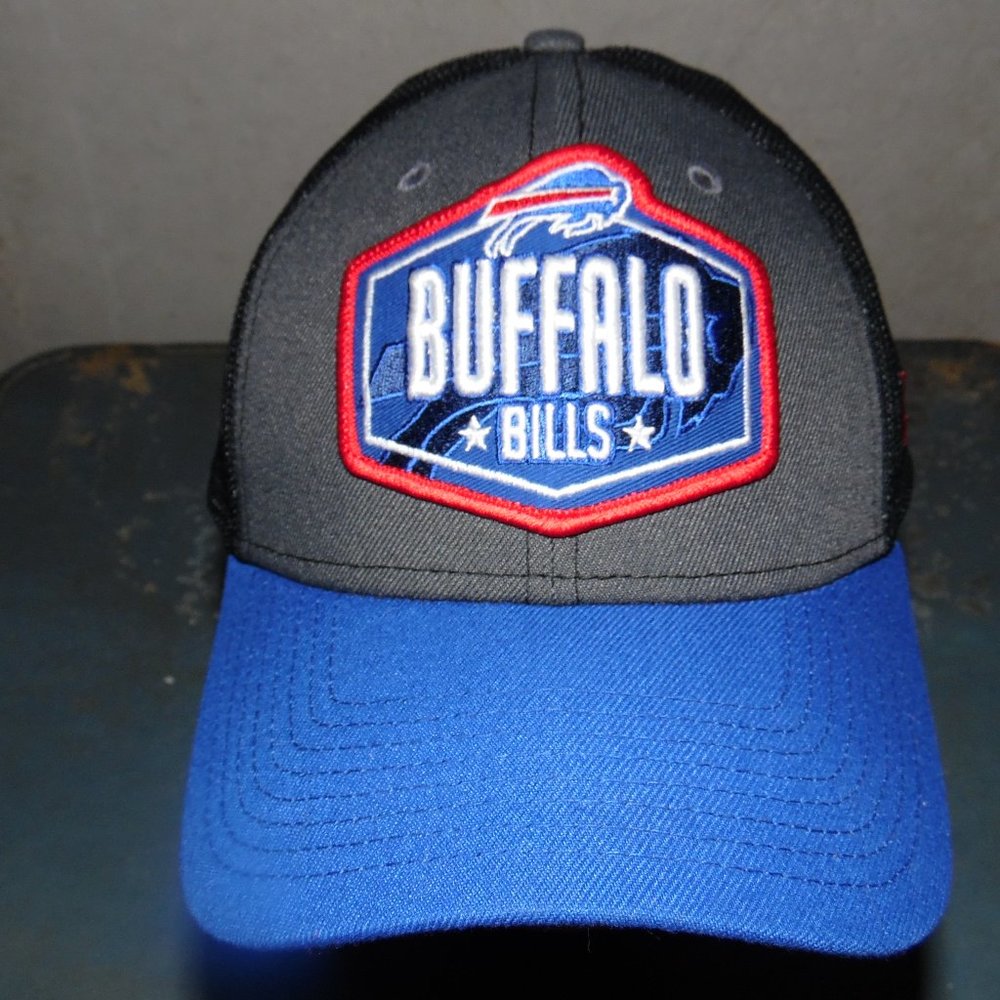 BUFFALO BILLS NFL DRAFT 39THIRTY STRETCH FIT HAT L/XL